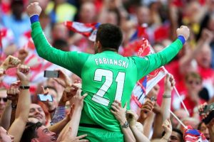 Łukasz Fabiański trong màu áo của Arsenal