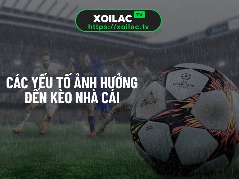 Yếu tố ảnh hưởng kèo nhà cái